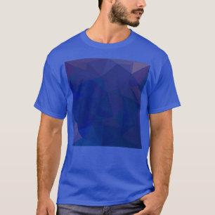 Blå safir-Abstrakt med låg polygonbakgrund 1 T Shirt