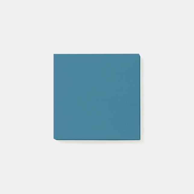 Blå safir (enfärgad)  post-it block (Framsida)