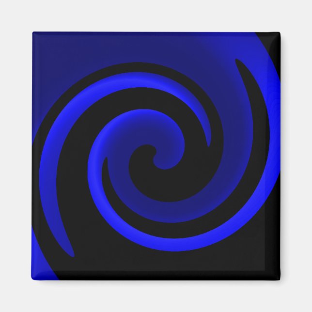 Blå Safir Magnet (Framsidan)