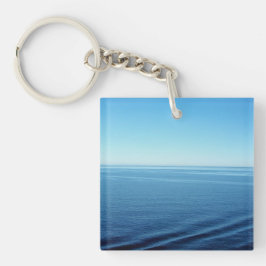Blå sammetsfärg på Stilla havet Fotografi