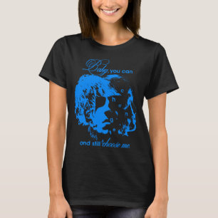 Blå Sillhouette Indieband T Shirt