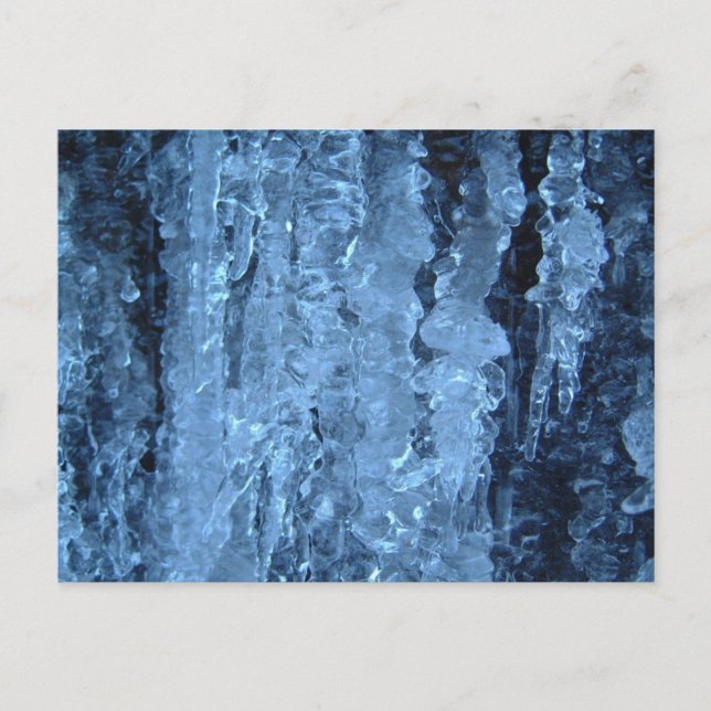 Blå självmord vykort (Framsida)