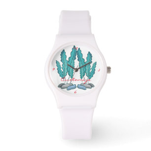 Blå Sjögräs Algae Thunder_Cove Armbandsur