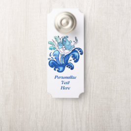 Blå Sjöjungfru Ocean Bath Shower-rum