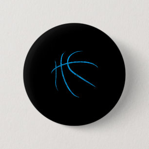 Blå Sketll Ll Minimalistisk Sport Knapp