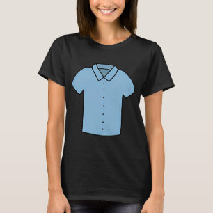 Blå skjorta kille dude tatuering vektor t shirt
