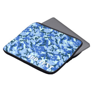 Blå skogslandskammaren laptop fodral