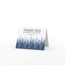 Blå skogsområdet Woodland Bröllop