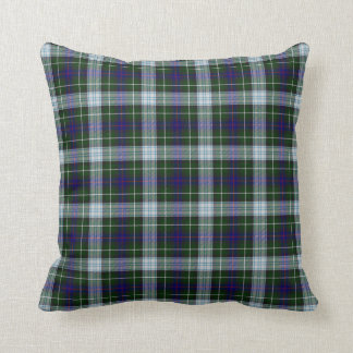 Blå skotsk Tartan-rutig kastkudde Kudde