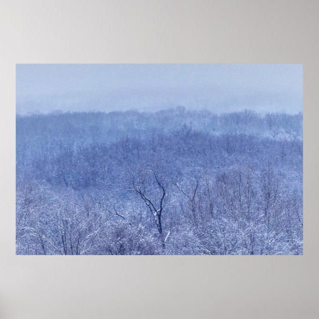 Blå skuggor poster (Framsidan)