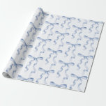 Blå slinga baby eller bröllopsdusch, födelsedagsfi presentpapper<br><div class="desc">Förhöj din nästa fest med denna Coquette Blå Slinga Party Dekoration! Denna tidlösa design lägger till en touch av elegans och charm till varje evenemang, med en vacker slinga prydd med känsliga blå nyanser. Denna samling kommer säkert att imponera på dina gäster och skapa varaktiga minnen och är perfekt för...</div>