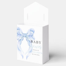 Blå slinga baby shower inbjudan, pojke baby shower