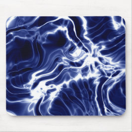 Blå snabbt mönster musmatta