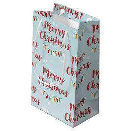 Blå snäckig God jul färgad Ljus