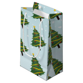 Blå snäckor, dekorerad vinter Julgran