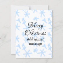 Blå snö flingor jul mönster snö mönster