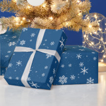 Blå Snöflinga Snö Vinter Jul Högtider