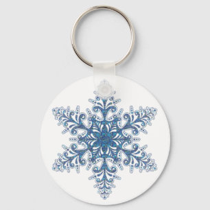 Blå snöflingor, Nyckelring