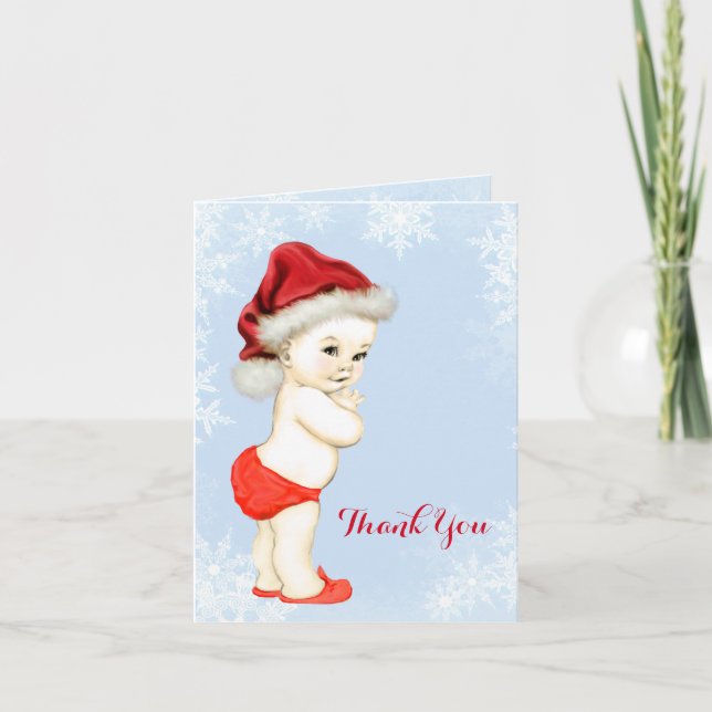 Blå snöflingor Pojke Shower Tack (Framsida)