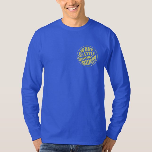 Blå snutar t shirt (Framsida)