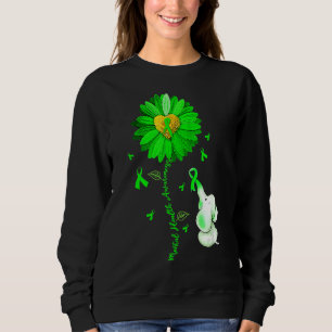 Blå solros Elephan Outfit Spread Mental Health T Shirt