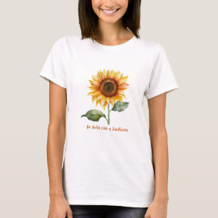 Blå som en solros t shirt