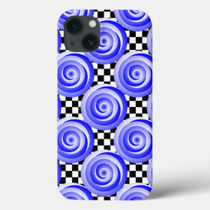 Blå Spiral Illusion av Kenneth Yoncich