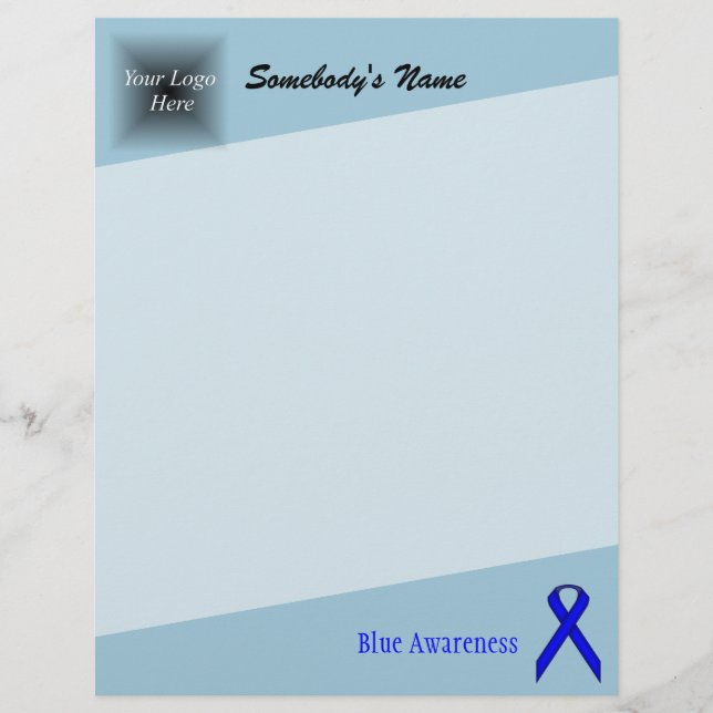 Blå standardband av Kenneth Yoncich (Framsida)