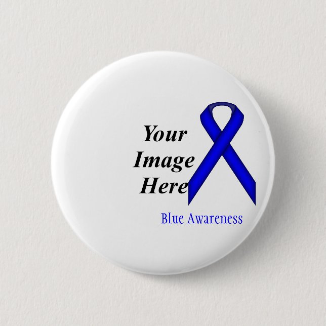 Blå standardband av Kenneth Yoncich Knapp (Framsida)