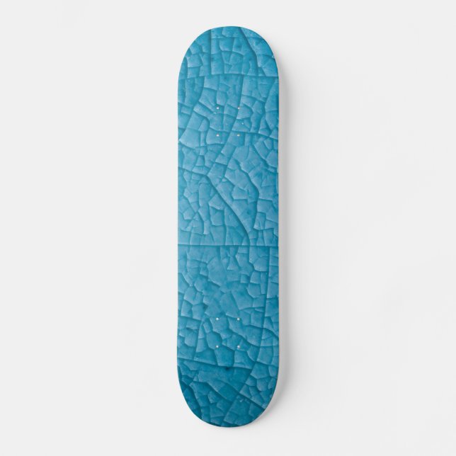 Blå stenbrott skateboard bräda 20,5 cm (Framsida)