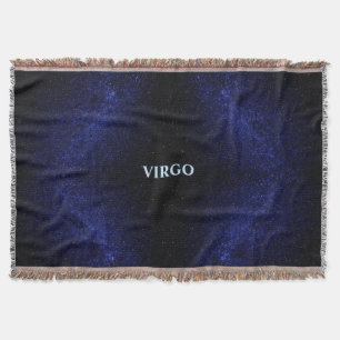 Blå Stilfull Galaxhop Virgo Filt