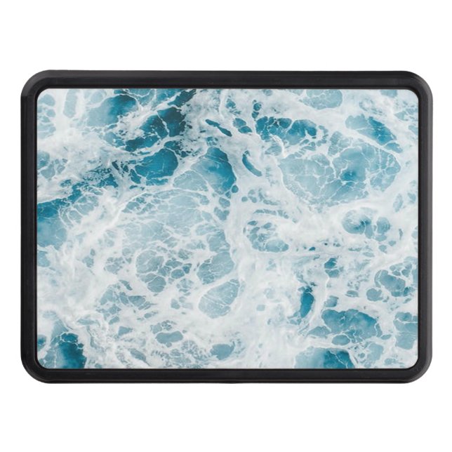 Blå Stillahavsomvandling Dragkroksskydd (Framsidan)