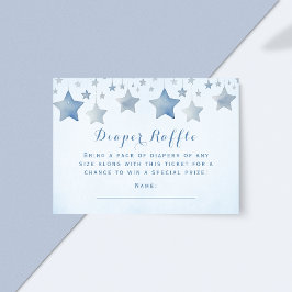 Blå stjärna - daglig barnstödsmaskin tilläggskort
