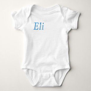 Blå Stjärnig Eli Namn, T Shirt