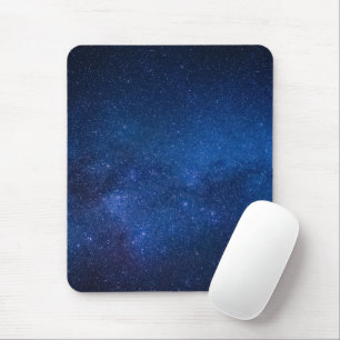 Blå stjärnnatten himlar Zazzle_Growshop Musmatta