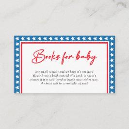 Blå stjärnor 4:e juli Babykläder - dagbok - Raffle Tilläggskort