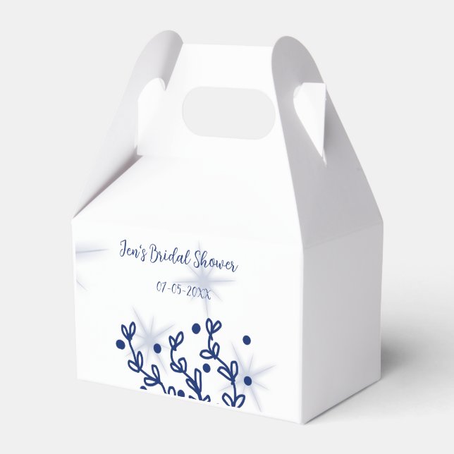 Blå stjärnor lämnar royalets lyxmöhippa presentaskar (Framsidan Sidan)