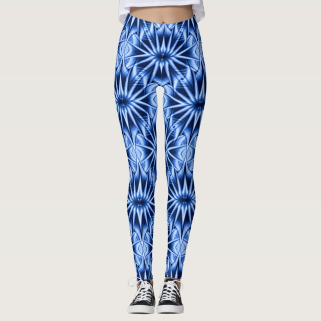Blå stjärnor... leggings (Framsida)