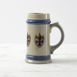 Blå Stråle El Crests Stein Mugg