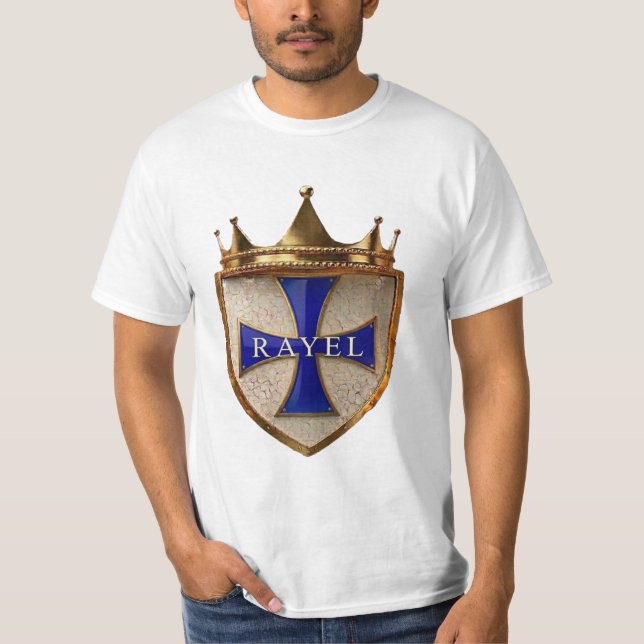 Blå Stråle Herr T-shirt (Framsida)
