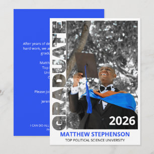 Blå studentexamen klass 2026 tillkännagivande