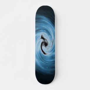 Blå styrbord old school skateboard bräda 18 cm