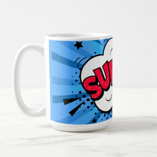Blå Super Kaffemugg
