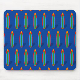 Blå Surfbräda Design Musmattor
