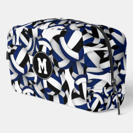blå svart volleyball klubb färg monogrammad