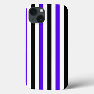 Blå Svarta och vita randiga design