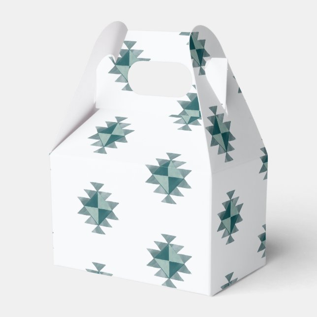 blå sydvästra presentaskar (Framsidan Sidan)