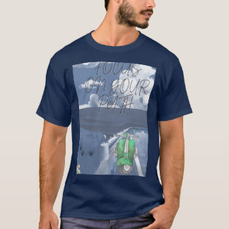BLÅ T-SHIRT