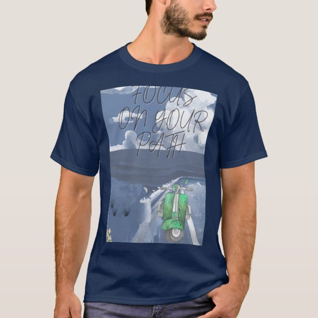 BLÅ T-SHIRT  (Framsida)