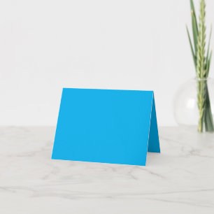Blå Tacksamhetskort Elegant Minimalistisk Tack Kort